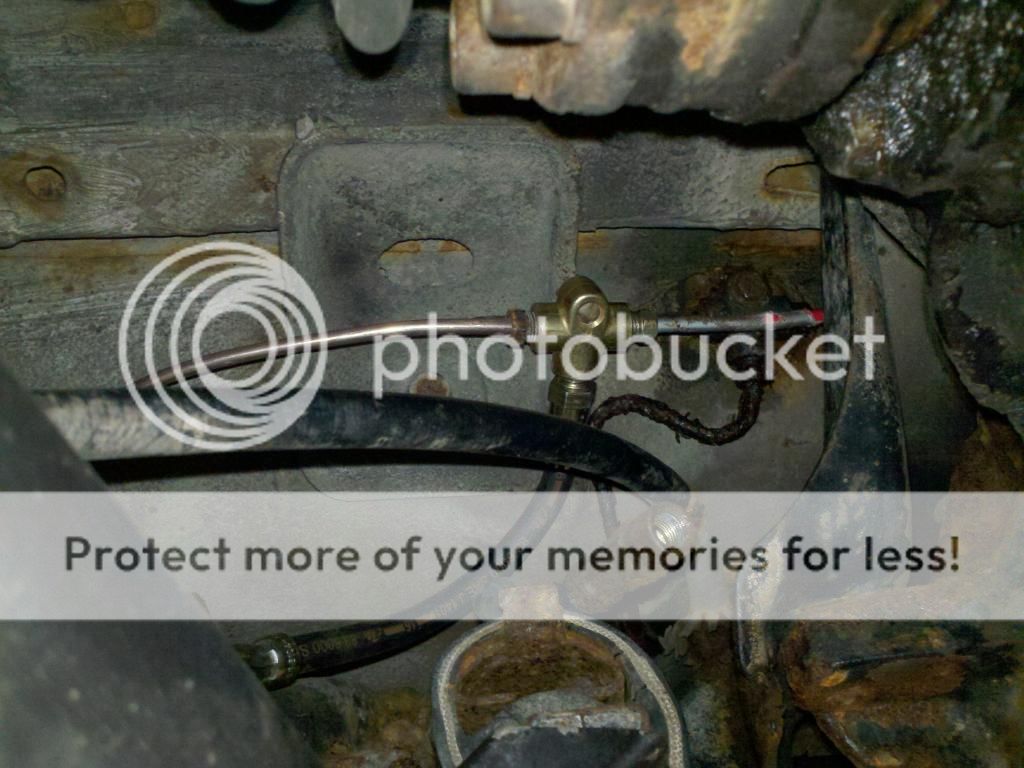 E30 Rear Brake lines and T junction replacement without removing